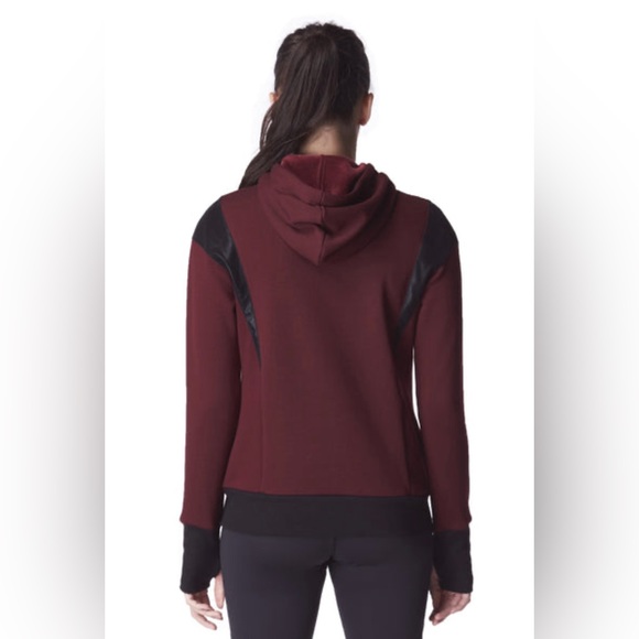 Michi Hoodie burgundy sz Small - Picture 2 of 9